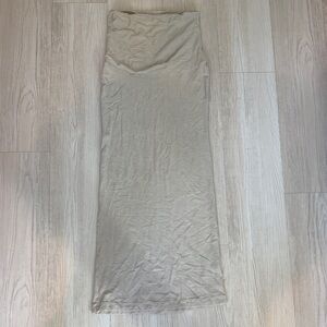 James Perse Gray Maxi Skirt
